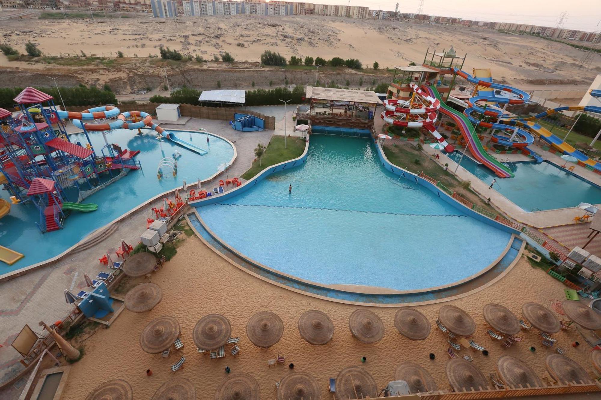 Marina Aqua Park Hotel أسوان المظهر الخارجي الصورة